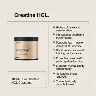 Creatine HCL by switch