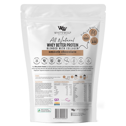 Whey Better Protein Boosted with Collagen 68 Serves