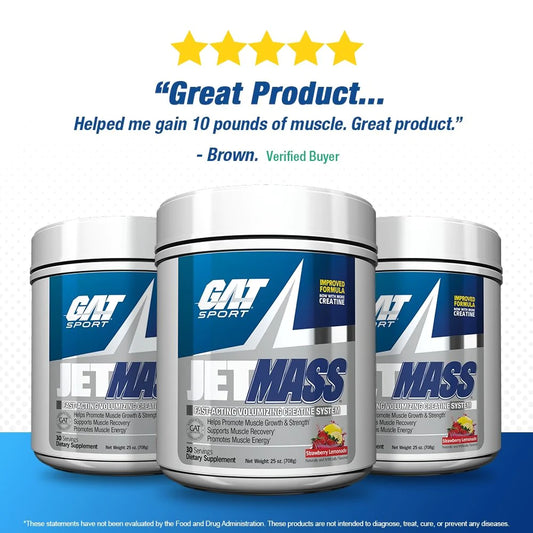 GAT Sport JETMASS™ Creatine System