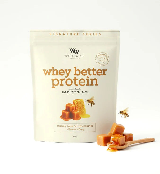 Whey Protein + Collagen by White Wolf