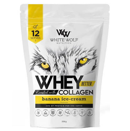 Whey Protein + Collagen by White Wolf