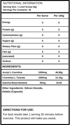 THERMOGENIC ACTIVATOR
