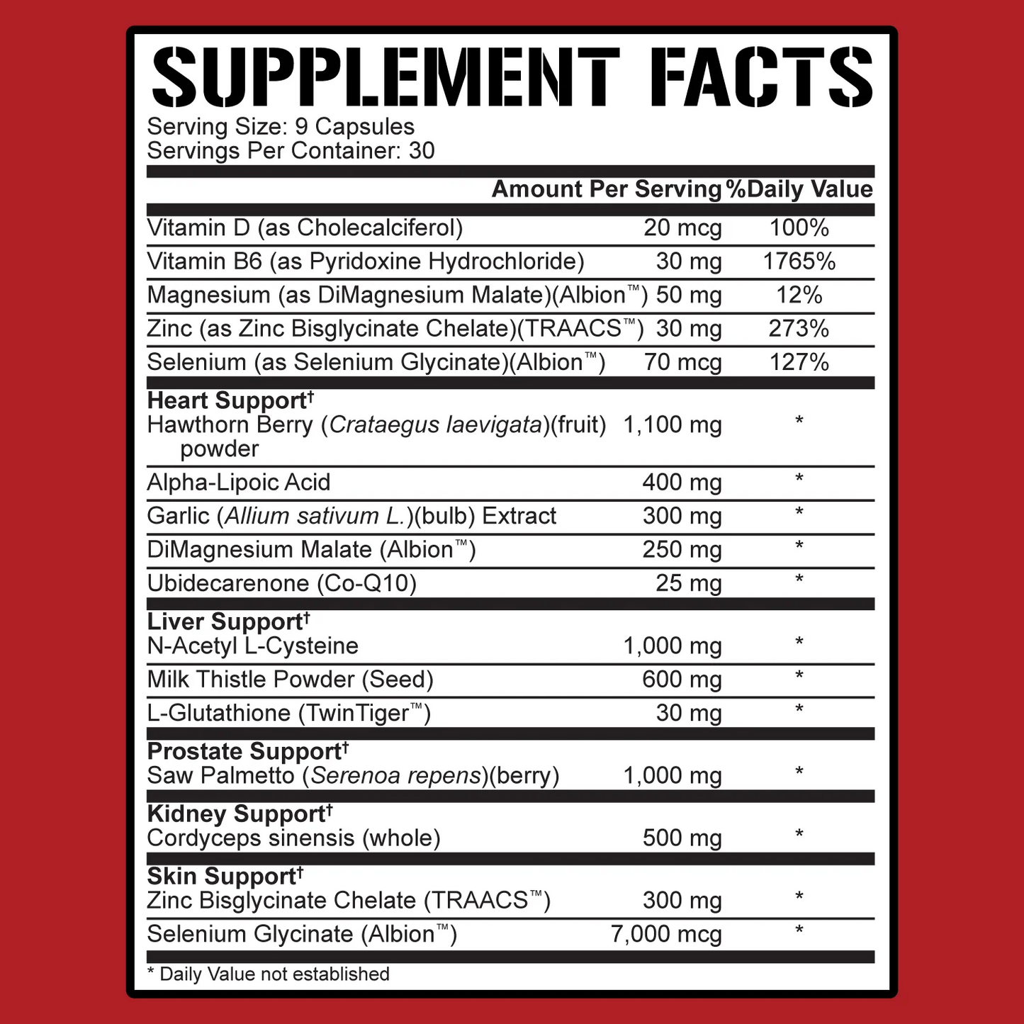 Rich Piana 5% NUTRITION LIVER AND ORGAN DEFENDER