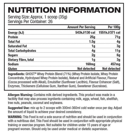 Ghost Whey Protein