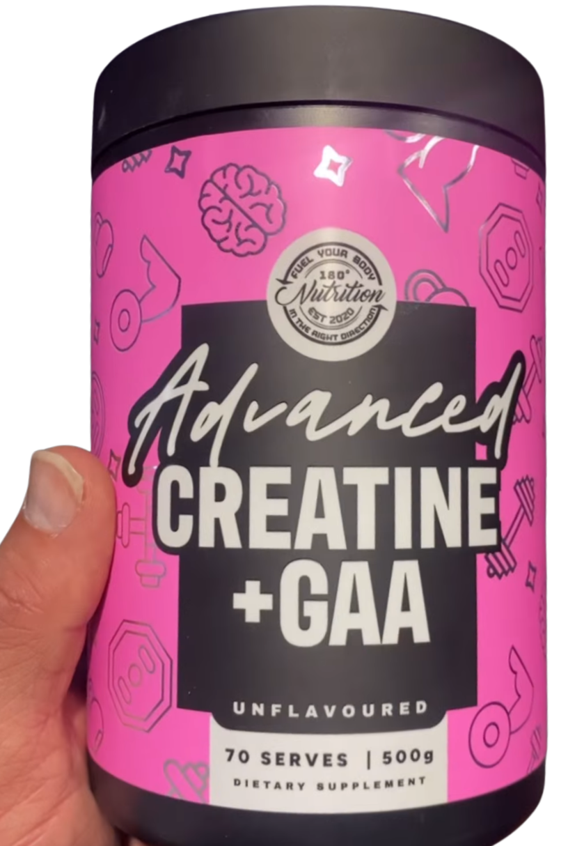 Advanced Creatine + GAA by 180 Degrees Nutrition