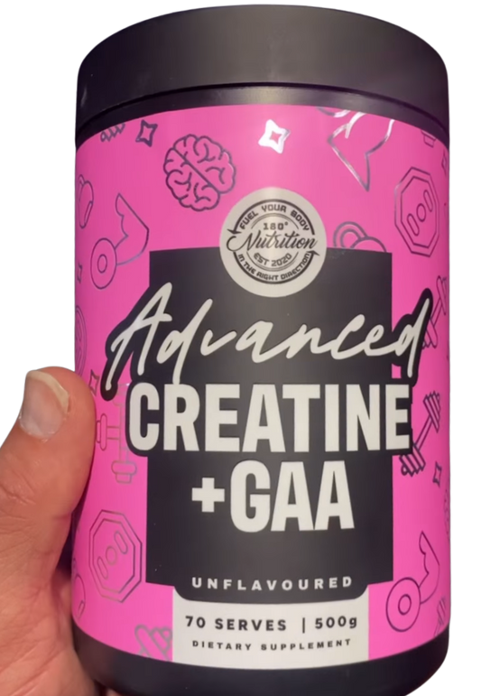 Advanced Creatine + GAA by 180 Degrees Nutrition