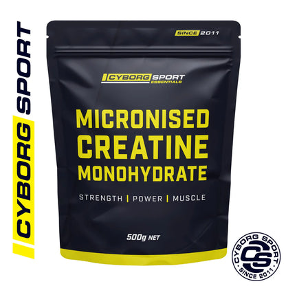 Micronised Creatine Monohydrate by Cyborg Sport 500g