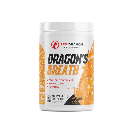 Dragons Breath Pre Workout by Red Dragon Nutritionals