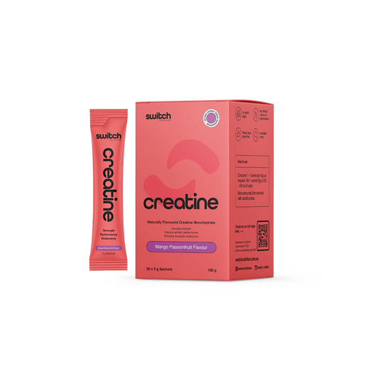 Flavoured Creatine Sachet Box by Switch