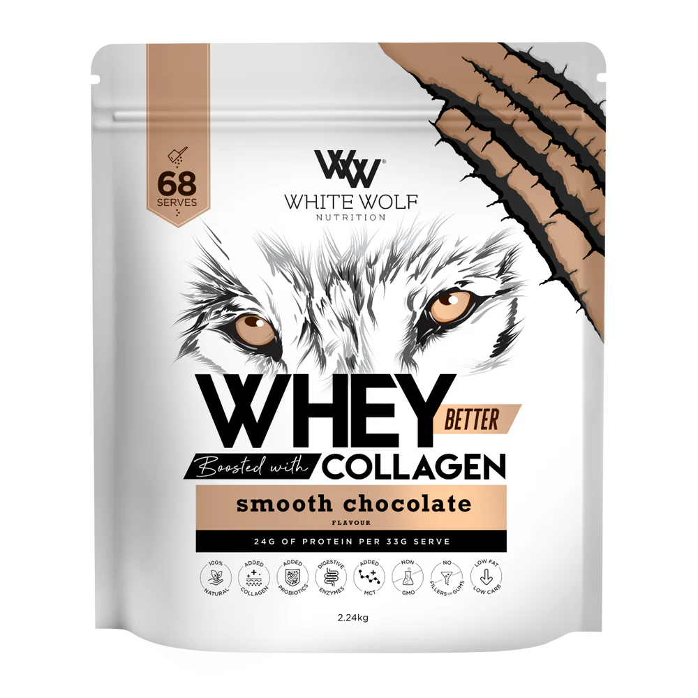 Whey Protein + Collagen by White Wolf