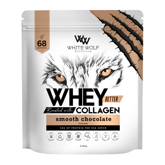 Whey Protein + Collagen by White Wolf