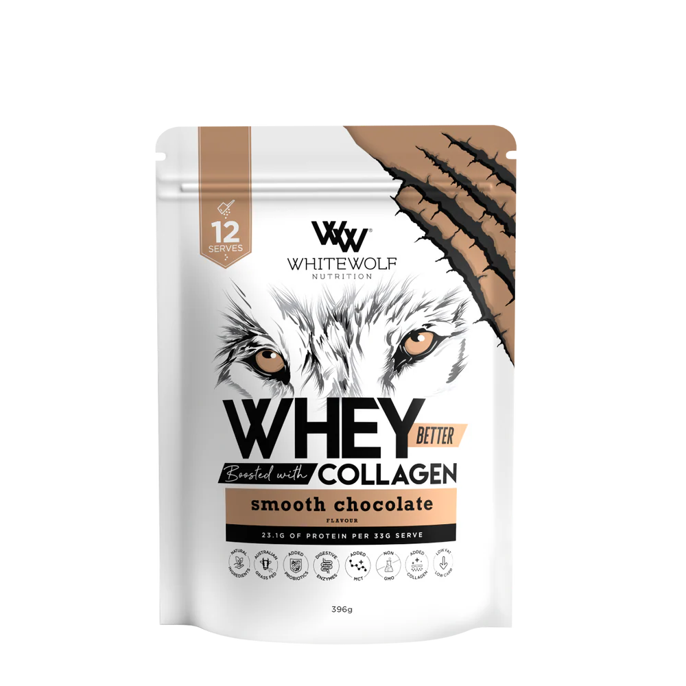 Whey Protein + Collagen by White Wolf