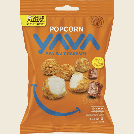 YAVA Popcorn Sea Salt Caramel 60g