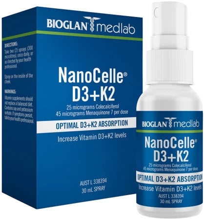 NanoCelle D3 + K2 Spray