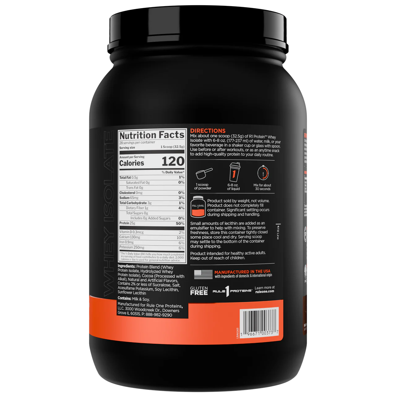 R1 Protein Whey Isolate